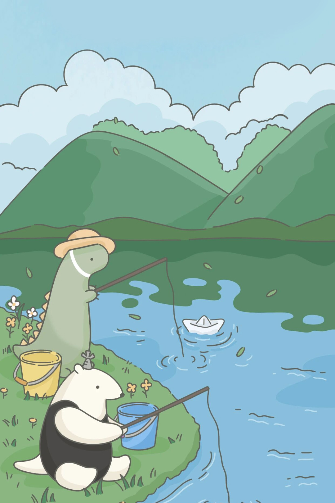 壁纸|毛绒绒治愈星球出游记